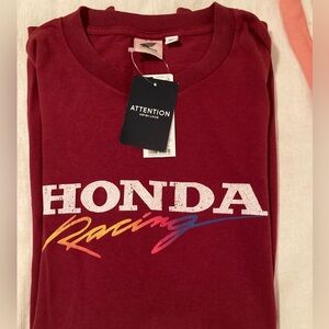 Honda Racing red Graphic Tee- size XL
